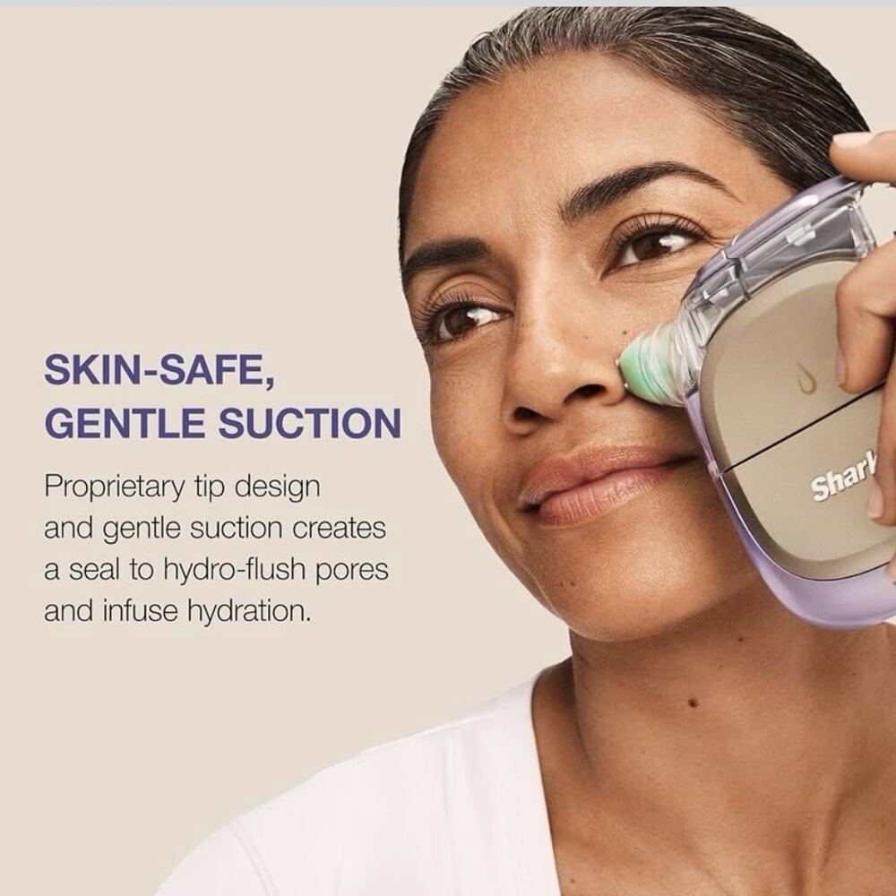 Shark FacialPro Glow at Home Hydro Powered Facial System FH320PL Open Box - Picture 6 of 16